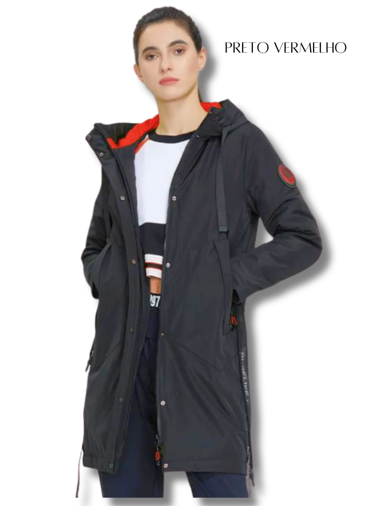 Parka Feminina Moda Casual de Qualidade para o Inverno